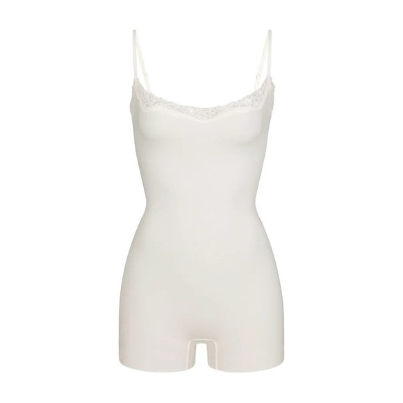 SKIMS Pants - Skims Fits Everybody Lace Onesie - Marble